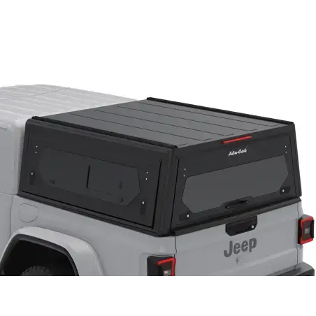 Hardtop Contour noir/ lisse avec fenêtre latérale pour Jeep Gladiator 2019+ Alu-Cab